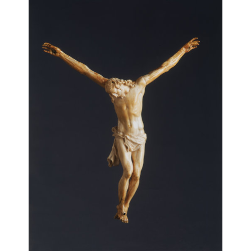 A Fine Italian Ivory Corpus of Christo Morto